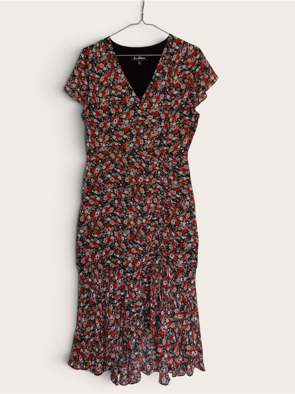 Sam Edelman Flutter Sleeve Floral Dress